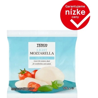 Tesco Mozzarella Light 125 g