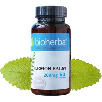Image 1 of Bioherba Lemon Balm 200 mg [60 капсули]