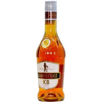 Karpatské Brandy 40% 0,5 l (čistá fľaša)