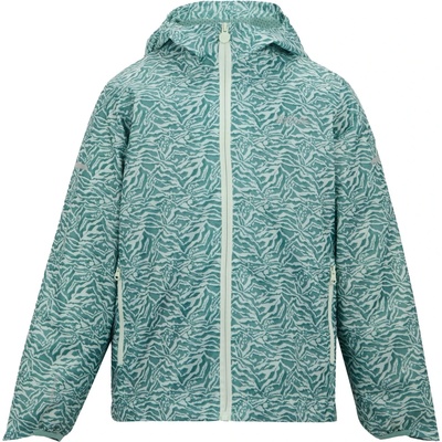 Regatta Детско водоустойчиво яке Regatta Kid's Printed Lever II Waterproof jacket - Ocean Mist / Scratch Animal - размер 15-16 Years (703-7794-0418)