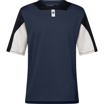Fox Racing Yth Defend Ss Jersey Galaxy Blue detský