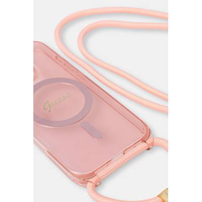 GUESS кейс за телефон iPhone 16 Pro (GUHMP16LHCTSGNSP)