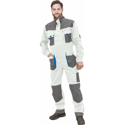 Leber & Hollman FORMEN WSN pracovní kombinéza White/Grey