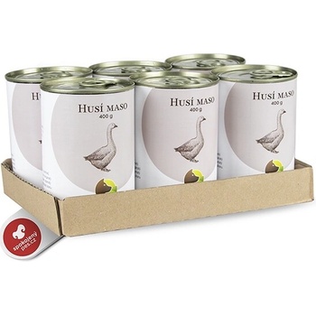 Bohemia Husie mäso vo vlastnej šťave 6 x 400 g