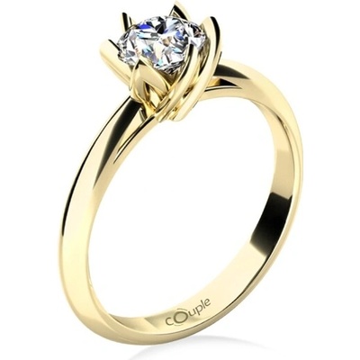 Couple Zásnubní prsten Lucille žluté zlato s výrazným laboratorním diamantem 585 68 1 4240.0Z00.0.54.LEVS.000