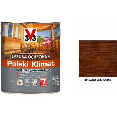 Lazura na dřevo 7 let V33 Exotické dřevo 2,5L