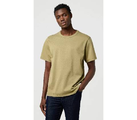 Wrangler tričko SOLID TEE ALOE
