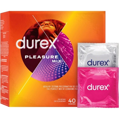 Durex Pleasure MIX 40 ks