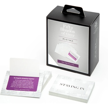 Image 1 of Fifty Shades of Grey Play Nice Date Night Idea Cards