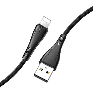 Xmart Lightning кабел Xmart Mamba Series, 1.2м, Черен (10476)