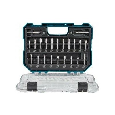 Makita Frézovací sada 8mm 22dílná V plastovém pouzdře D-74784