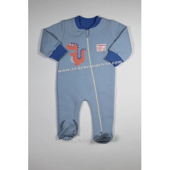 Image 1 of Topolino Ватиран гащеризон Динозавър, 50, 56