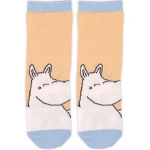 NordicBuddies Moomin Dětské ponožky beige blue