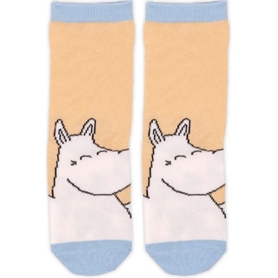 NordicBuddies Moomin Dětské ponožky beige blue