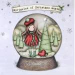 Santoro Коледна картичка Santoro Gorjuss - Snowglobe (XGJ006)