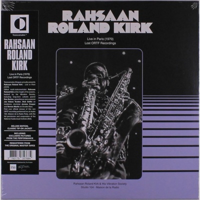 Rahsaan Roland Kirk - KIRK, RAHSAAN ROLAND - LIVE IN PARIS 1970 Vinyl