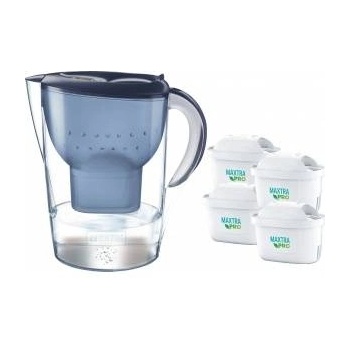 BRITA Marella + 4 filters MAXTRA PRO Pure Performance blue