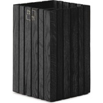 SQUARELY Самонаторяваща се саксия за цветя GrowSMALL черно-пепелява (105-2A3)