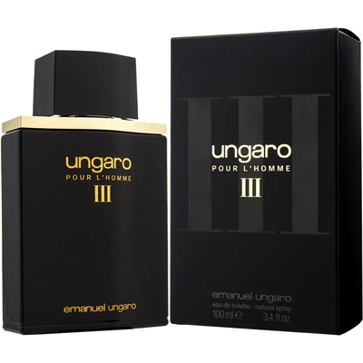 Emanuel Ungaro Pour L'Homme III Eau de Toilette за мъже 100 ml опция Стара опаковка