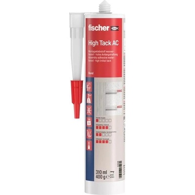 Fischer 567692 - Montážní lepidlo High Tack AC 310 ml - bílé