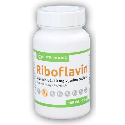 Nutri House Vitamín B2 Riboflavín 100 tabliet