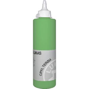 LUKAS Cryl Terzia Plastic Bottle АКРИЛНА боя Chrome Green Light Hue 500 ml 1 бр (749510500)