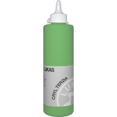 LUKAS Cryl Terzia Plastic Bottle АКРИЛНА боя Chrome Green Light Hue 500 ml 1 бр (749510500)