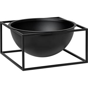 Audo Copenhagen Купичка Kubus centerpiece ниска 12 см черна (71068-000517)