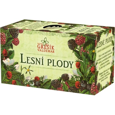 Grešík Lesní plody ovocný čaj 20 x 2 g
