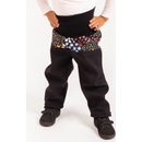 Unuo Batolecí softshellové kalhoty s fleecem Basic Černá Zahrada