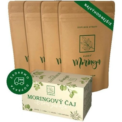 PUREA Moringa Family pack čaj 480 ks