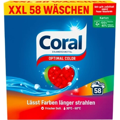 Coral prací prášek Optimal Color 58 PD