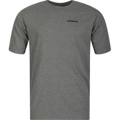 Patagonia Мъжка тениска Patagonia P-6 Logo Responsibili-Tee T-shirt - Gravel Heather - размер M (016-7143-0513)