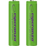 Esperanza Акумулаторна батерия NI-MH AAA 1000mAh 2 бр зелена 73316 (EZA101G)