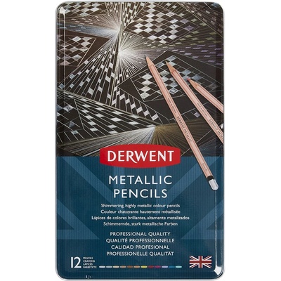 Derwent 2305599 Metallic 12 ks