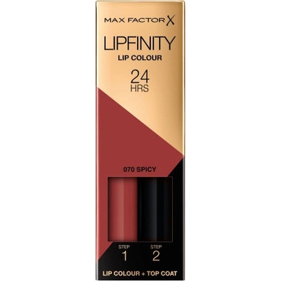 Max Factor Lipfinity Lip Colour 24h rúž 070 spicy 4,2 g