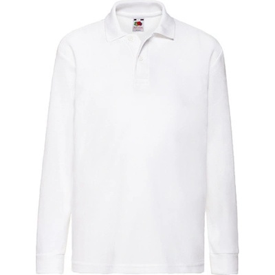 Fruit of the Loom Polokošile s dlouhým rukávem 63-201-0 White