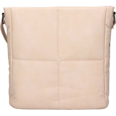 Trendy dámská crossbody kabelka Mustang Helga krémová