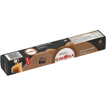 Gimoka Кафе капсули Gimoka Tubo ALU Nocciolino капучино лешник, 10бр. съвместими с Nespresso