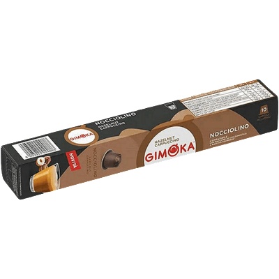 Gimoka Кафе капсули Gimoka Tubo ALU Nocciolino, 10бр. съвместими с Nespresso