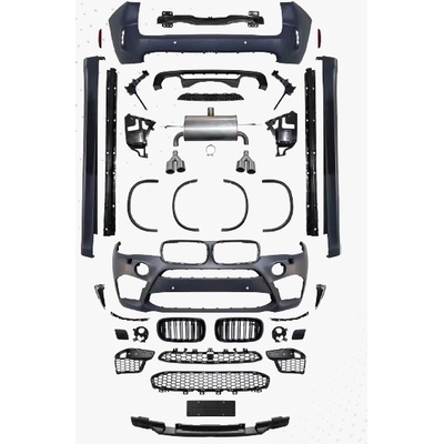 Боди кит bmw x5 f15 (2018-2022) m с двойни накрайници (0152103)