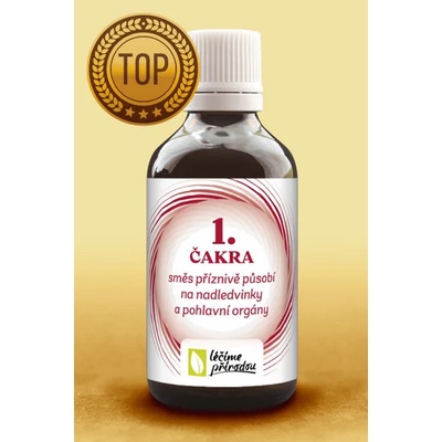 Tinktura 1. čakra 50 ml Léčíme přírodou