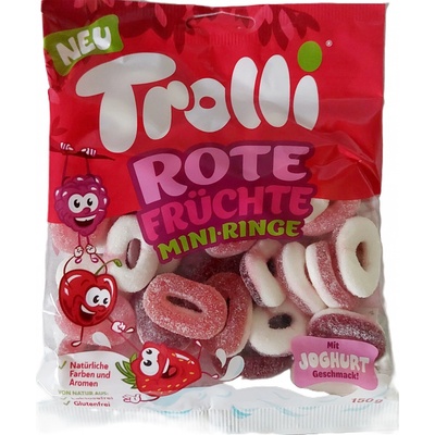 Trolli Red Fruits kroužky 150 g
