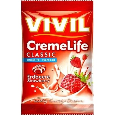 Vivil Creme life jahoda bez cukru 90 g