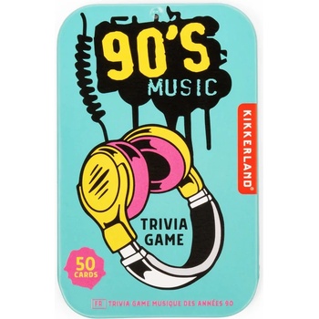 Kikkerland Игра Kikkerland 90s Music Trivia Game