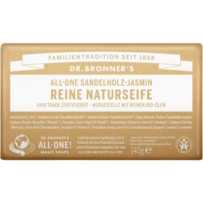 Dr. Bronner's Сапун - сандалово дърво и жасмин - 140 г