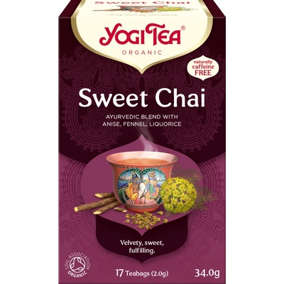 Yogi Tea Bio Sladký chai 17 x 2 g