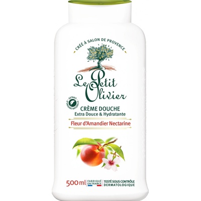 Le Petit Olivier Sprchový krém Mandľový kvet & Nektarinka, 500 ml