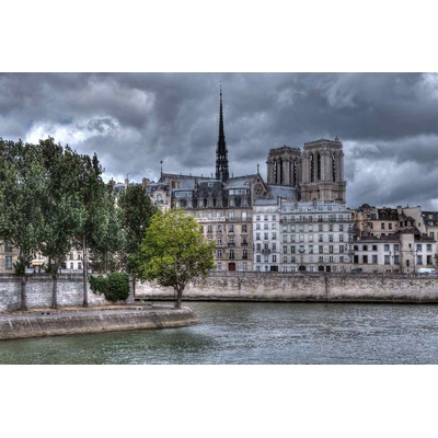 DIMEX ART Флизелинов фототапет сгради в париж 375 x 250 см