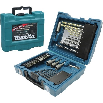 Makita D-36980 34-dielna sada vrtákov a bitov